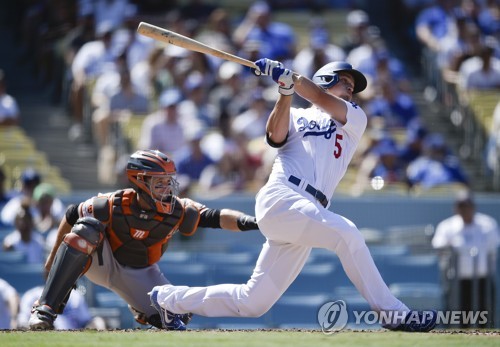 MLB 다저스, 샌프란시스코 격파…서부지구 우승 매직넘버 2