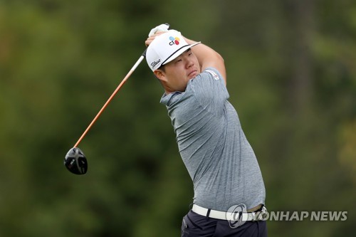 임성재, PGA 밀리터리 트리뷰트 3라운드서 공동 9위로