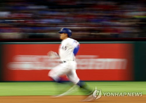텍사스 추신수, 양키스전서 멀티출루…1안타 1볼넷
