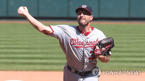 워싱턴 에이스 셔저, MLB 와일드카드 선발 낙점