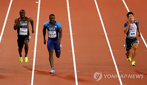 세계육상 남자 100m 27일 스타트…김국영은 자격 예선부터