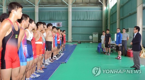제1회 경찰청장기 레슬링대회 인제서 열려…한일 친선 교류전도