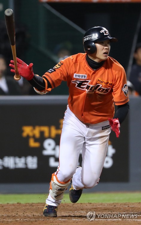 한화 정은원 전날 괴성, 내게 화났던 것…양현종 선배께 사과
