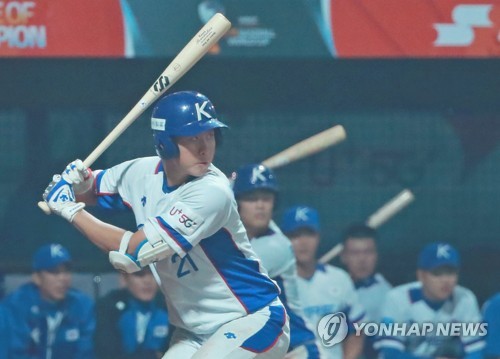 이성열 감독 내일 중국전에 장재영 2∼3이닝 던진다