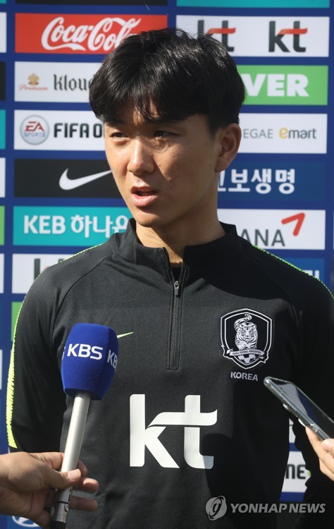 '벤투호 붙박이' 황인범 조지아전 전반전 되풀이하면 안 돼