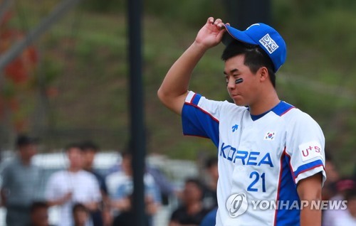 장재영 형들에게 미안…내년에는 대표팀 주축으로