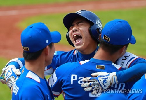 '이주형 9회 투런포' 한국 청소년야구, 호주 꺾고 동메달