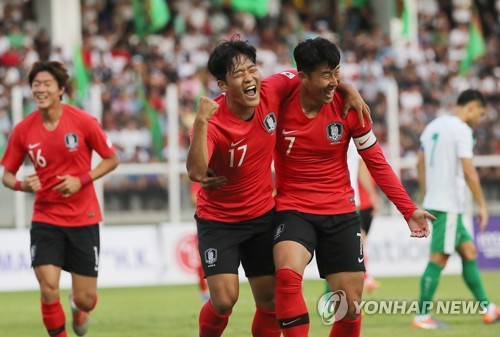 한국축구, 9월 FIFA 랭킹 37위서 제자리걸음