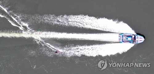 춘천레저대회 열기 '후끈'…태풍 링링 탓 연기종목 열려