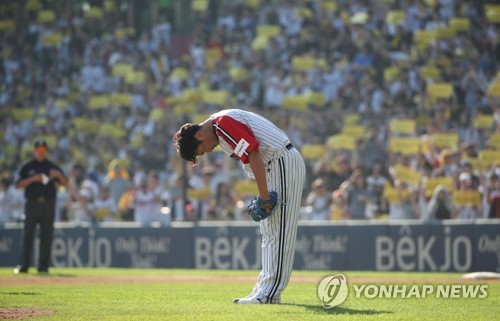 'LG맨' 이동현의 현역 마지막 인사…원클럽맨, 행복했습니다