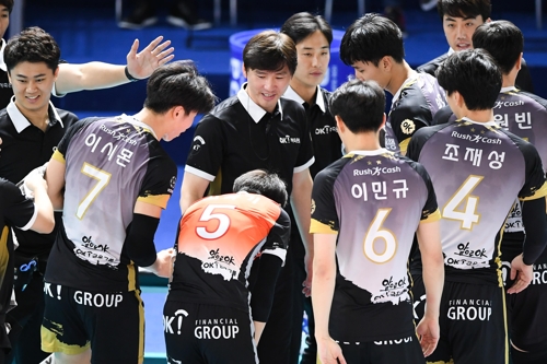 대한항공, OK저축은행 꺾고 컵대회 전승 우승…MVP 비예나