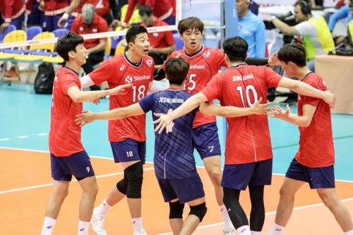 한국 남자배구, 세계랭킹 24위 '제자리'…브라질은 부동의 1위