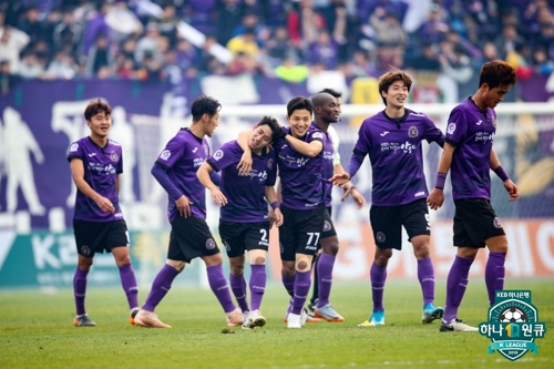 '이선걸 극장 골' 안양, 안산에 짜릿한 3-2역전승…3위 탈환
