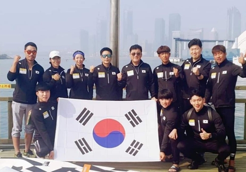 한국 입식 카누 대표팀, 세계선수권대회 첫 출전 '경험'