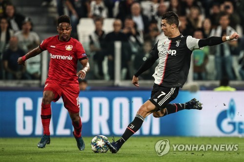 맨시티·PSG, UCL 조별리그 2연승 순항…유벤투스 첫 승