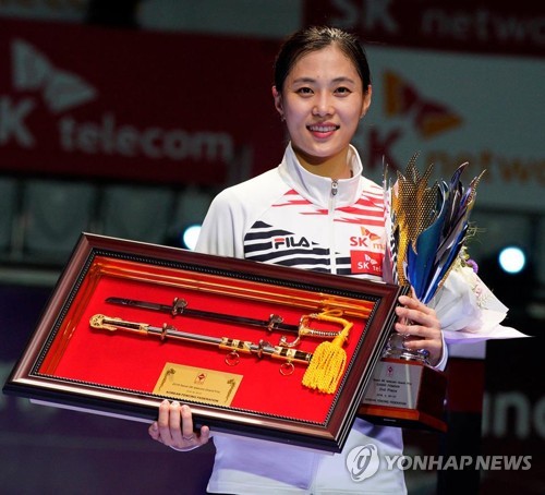 전국체전 3연패 펜싱 김지연 남편 응원에 항상 큰 힘 얻어요