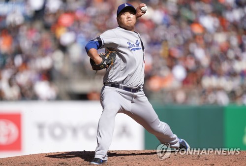 워싱턴 만난 류현진, 홈 1~2차전 선발 등판 유력