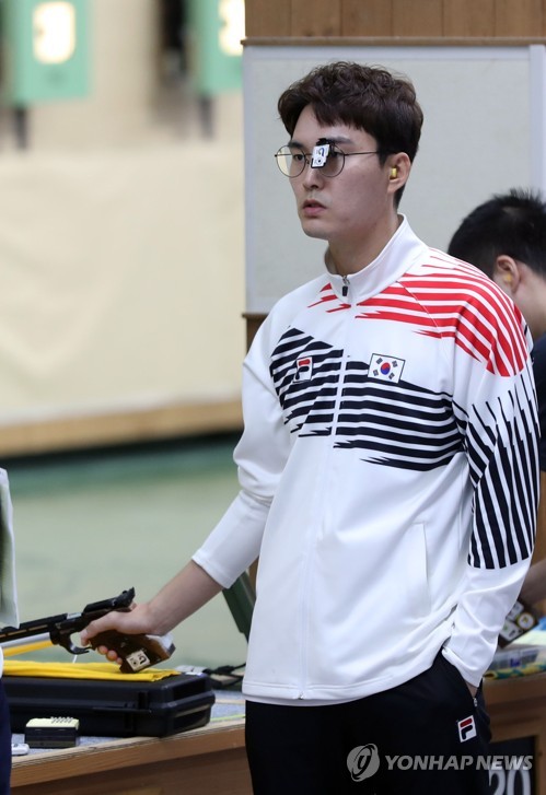 -전국체전- 진종오, 10ｍ 공기권총 결승 진출 실패…이대명 金