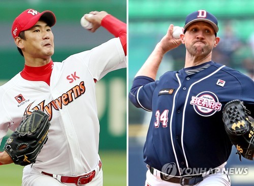 SK 김광현·두산 린드블럼, MLB 구단들 관심