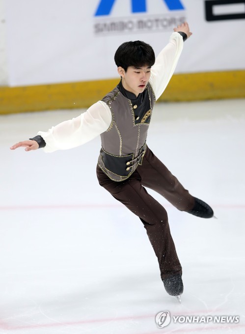 피겨 차영현, 주니어 GP 7차 대회 쇼트 12위