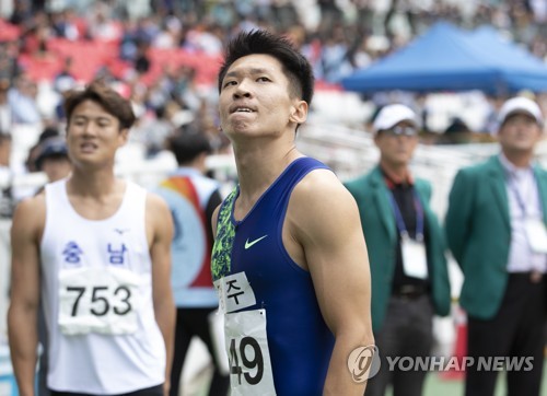 김국영 세계선수권에서 이 기록을 냈으면, 준결선 진출인데…