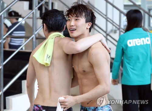 -전국체전- 박태환, 계영 800ｍ 金으로 스타트…김서영 뛴 경북은 한국新