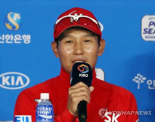 염경엽 핵심은 김강민·한동민…'4시간 회의'로 분위기 전환