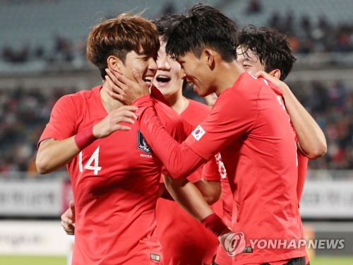 '정우영 선제골' 김학범호, 우즈베크와 2차 평가전서 1-2 역전패