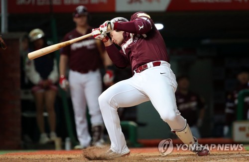 '천만다행' 키움 박병호, 손목 사구 검진 결과 단순타박