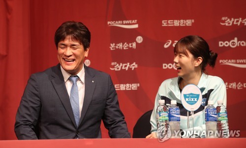 여자배구 선수들 남자배구와 같은 요일 경기…이길 수 있어요