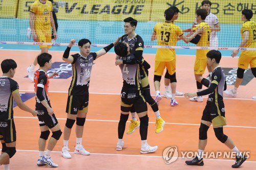 OK저축은행·GS칼텍스 프로배구 남녀 선두 도약…돌풍의 핵(종합)