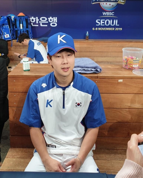 야구대표팀 박건우 중고참? 후배들에게 배우고 있어