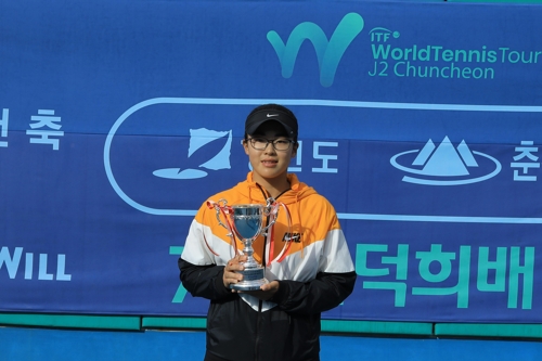 김동주·위휘원, 이덕희배 국제주니어 테니스 준우승