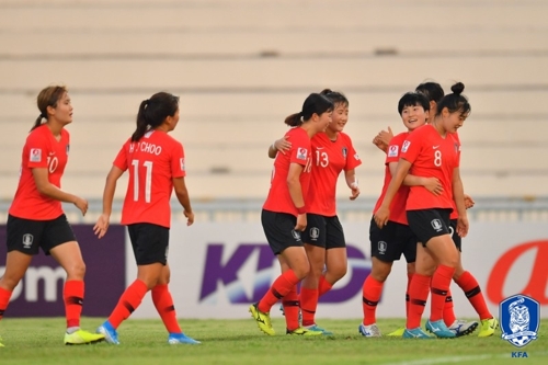 한국 U-19 여자축구, 미얀마에 신승…AFC 챔피언십 4강 진출