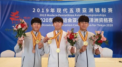 한국 근대5종, U-19 아시아선수권대회 남녀 개인·단체전 석권