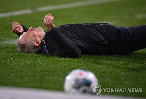 상대 감독 넘어뜨린 독일프로축구 선수 항소기각…7주 출전정지