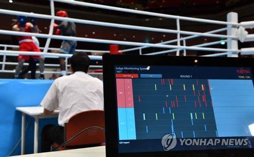 도쿄올림픽 복싱서 라운드마다 실시간 점수 공개