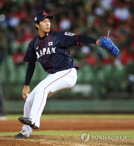 일본 야구 대표팀, 한일전 선발 기시·결승은 야마구치