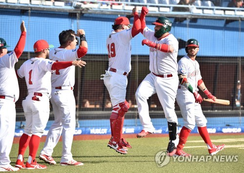멕시코, 한국 야구의 '도쿄올림픽 티켓 경쟁팀' 대만에 2-0 승리