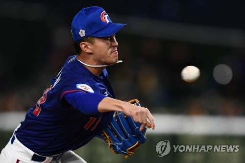 '최강은행원' 대만 투수 우성펑에 한국·미국 타자들 '혼쭐'