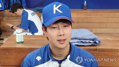 대주자로만 나갔는데… 박건우의 국제대회 첫 안타