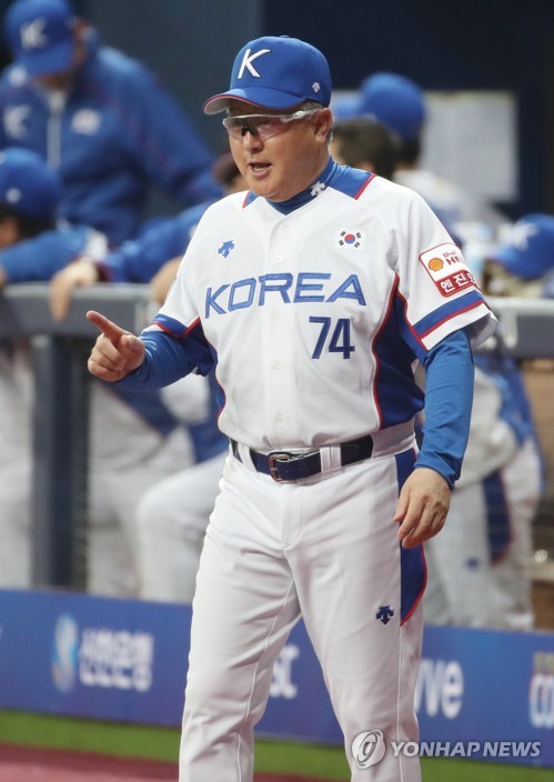 김경문 감독 양현종·김광현 호투에 더욱 힘이 나
