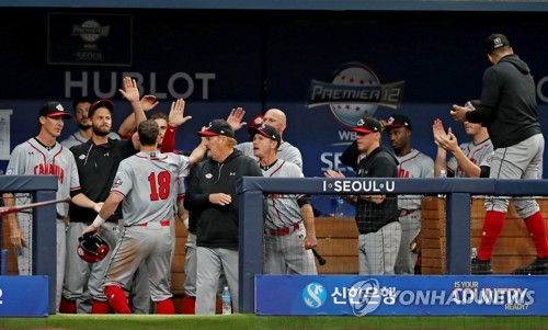 '까다로운' 캐나다, 프리미어12 개막전서 쿠바 3-0으로 제압