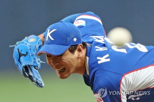 김광현 막고 김재환 뚫고…김경문호, 프리미어12 2연승