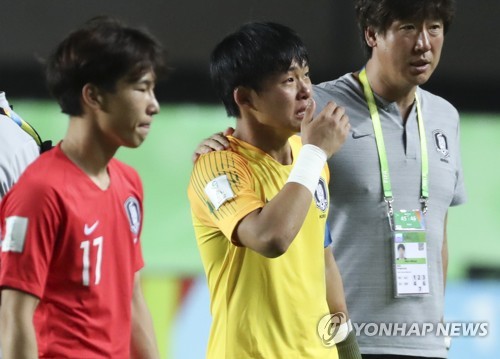 눈물 쏟았던 U-17축구 '캡틴' 신송훈 3년여 준비…후회는 없다