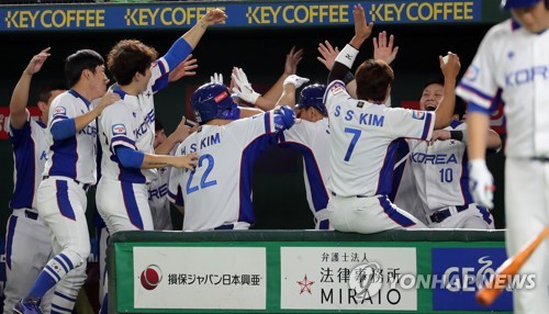 한국 막강 방패, 미국 대포 잠재우고 슈퍼라운드서 5-1 승리