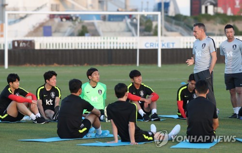 레바논전 앞둔 벤투호 첫 대화는 '북한전 그림자 지우기
