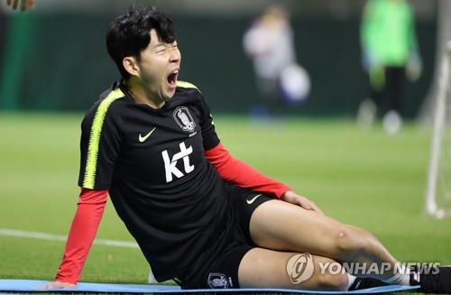 마음고생 털어낸 캡틴…아부다비 손흥민은 '맑음'