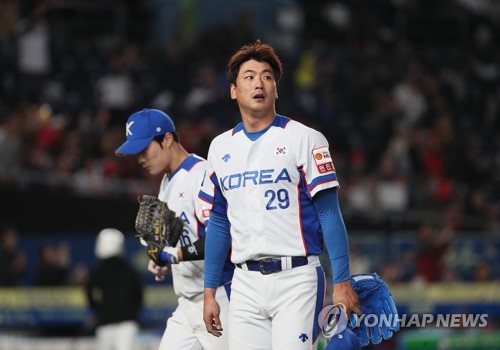 MLB 의욕 넘쳤는데…김광현, 대만에 혼쭐 올시즌 최악(종합)
