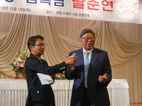 김응용 회장 팔순연서 우~동열이도 없고~ 종범이도 없고 폭소